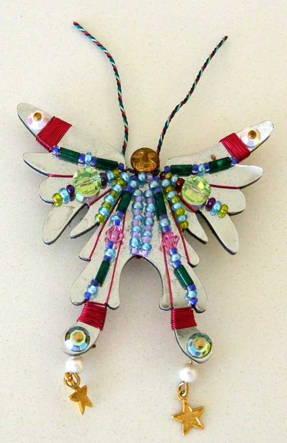 SALE! Liztech Butterfly Papillion Brooch/Pendant … - image 3