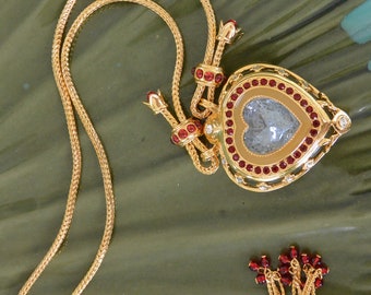 SALE! Elizabeth Taylor Necklace- Signed, Shah Jehan, Taj Mahal, Richard Burton Gift, Elegant, Great Gift - Very Rare,  Fabulous!