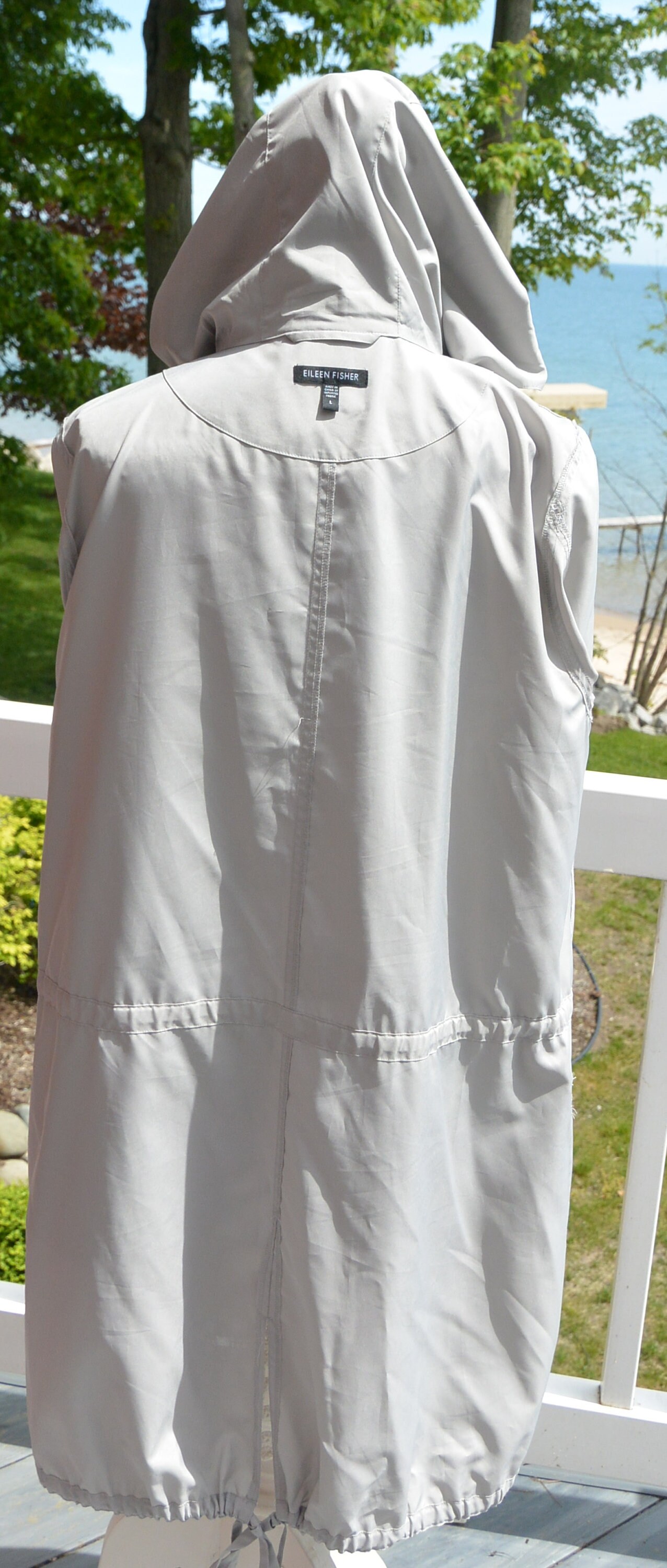 Eileen fisher raincoat sale hotsell