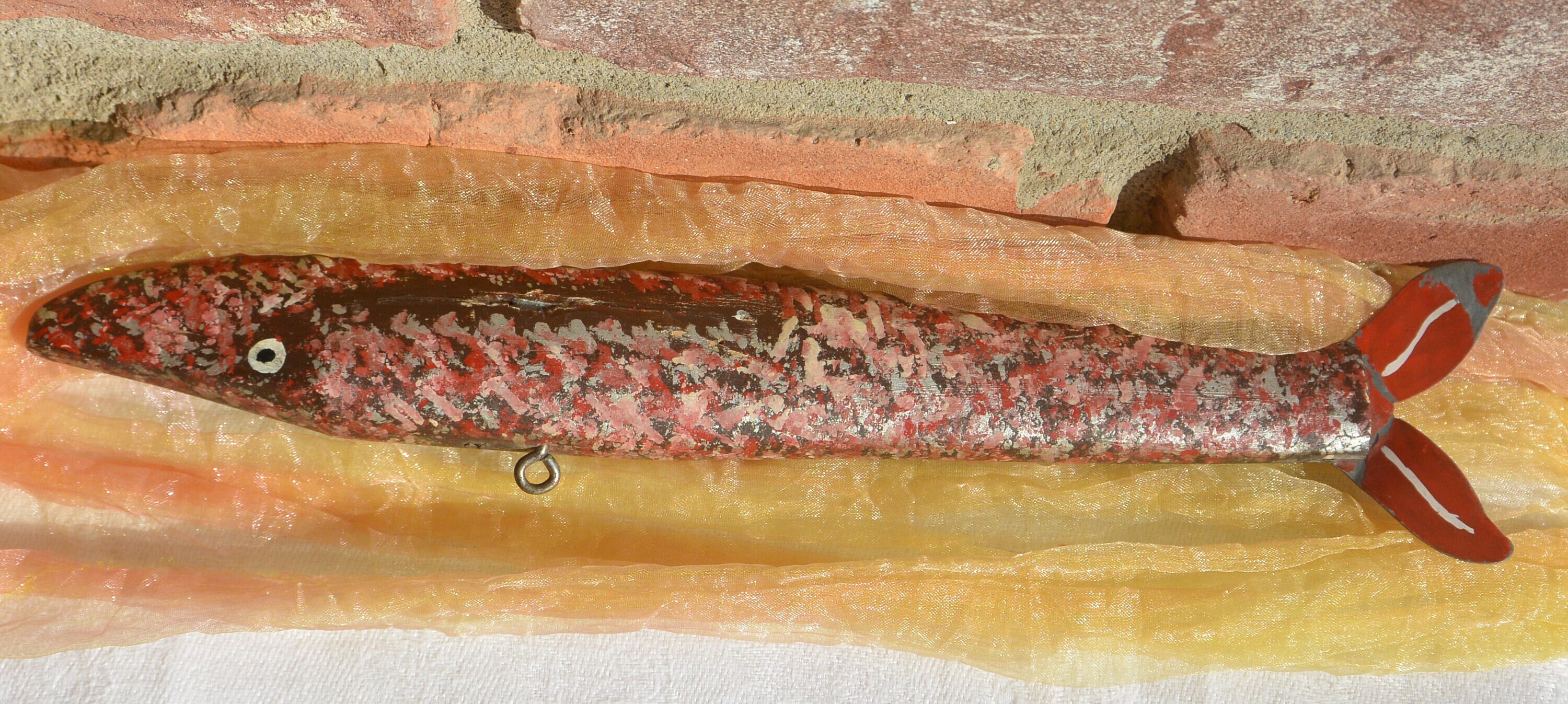 マス 鱒 ウッドカービング フィッシュデコイ 【公式通販】