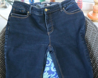 Chico's So Slimming Pants:  UNUSED-  Blue Jeans, Size 2, Vintage, SALE!