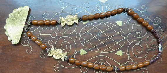 SALE! Ivory Coast Necklace- Hand Made African Bea… - image 10