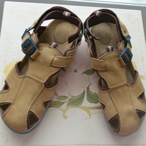 SALE! Birkenstock Newalk Sandals - UNUSED- Earth Shoes, European Men&#39;s Size 45, US Size 12, Great Gift - Vintage - Rare, Fabulous!