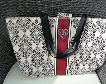 Brighton Weekend Tote - UNUSED - Logo, Large Canvas, Zippered  Compartment, Vintage, SALE!