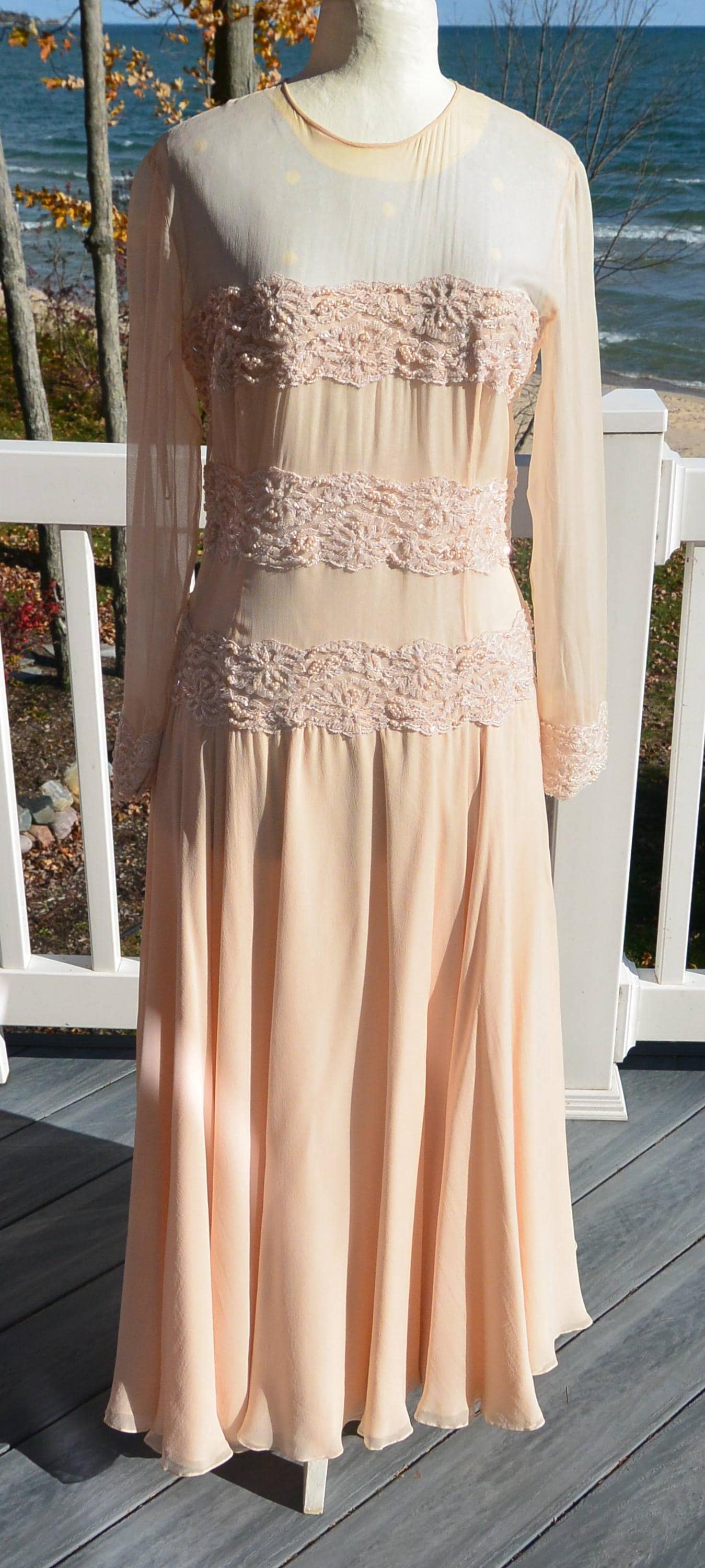 vintage bridesmaid dresses uk Wrap Tie Chiffon Bridesmaid Dress main image 1