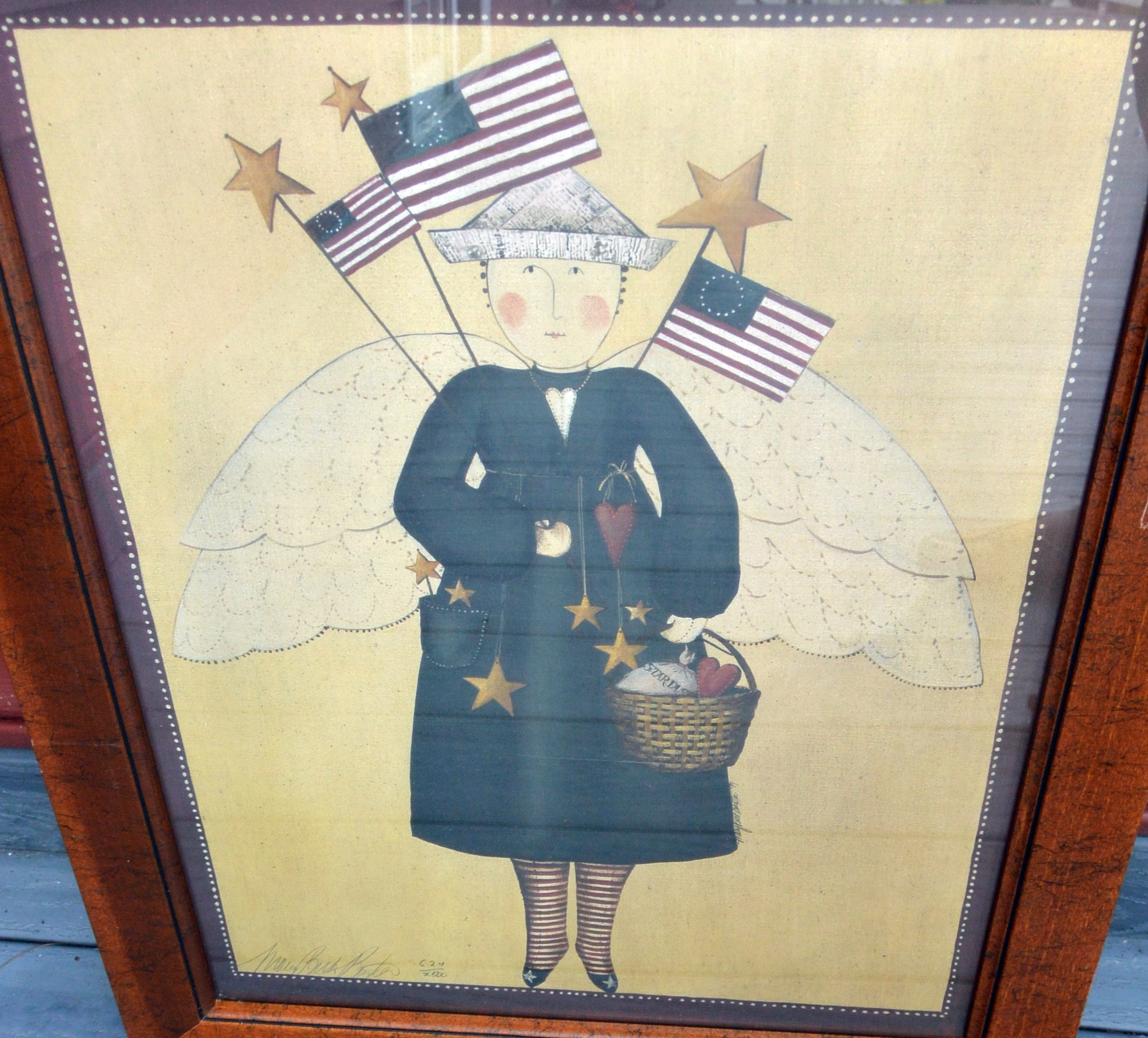 SALE Mary Beth Baxter Art, Framed Signed, Numbered, Folk Art, 24.5 X 20 Inches, Wood Frame, Great Gift Vintage Rare, Fabulous - Etsy SALE Mary Beth Baxter Art, Framed Signed, Numbered, Folk Art, 24.5 X 20 Inches, Wood Frame, Great Gift Vintage Rare, Fabulous - Etsy