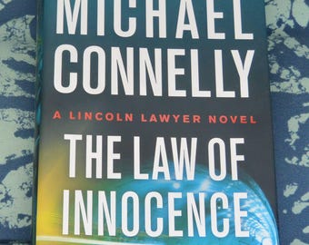 Bok, Michael Connelly -OANVÄND- Oskuldens lag, Inbunden, Vintage, REA!