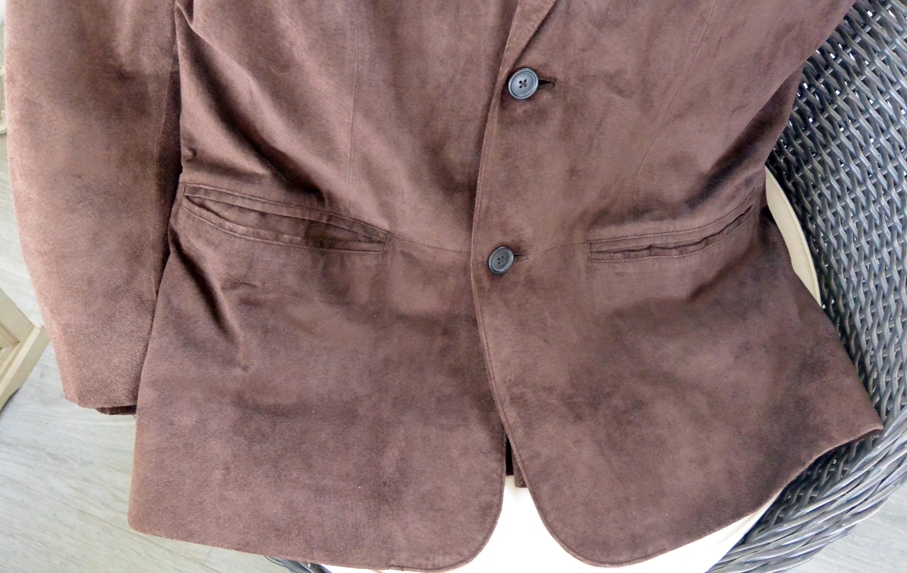 Jones New York City Suede Jacket - UNUSED - Men's Size 40 L, Brown