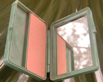 クリニーク パウダー ブラッシュ - 未使用 - シュガー コーラル、ケース、ヴィンテージ、セール品!