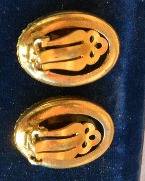 SALE! Elsa Schiaparelli Earrings - Signed, Gorgeo… - image 4