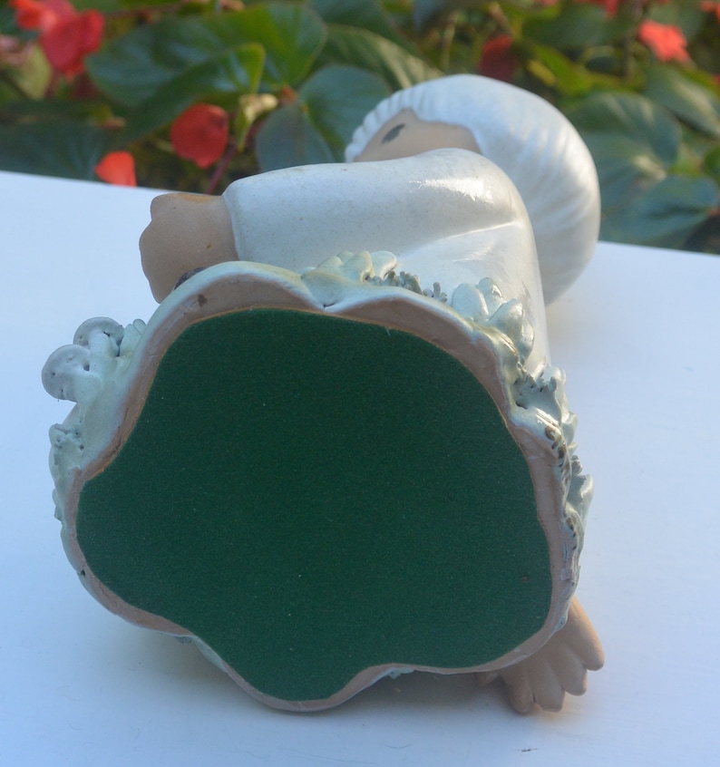 Rare Fabulous! Vintage Signed Great Face Elaine Carlock Boy Hand Potted Clay