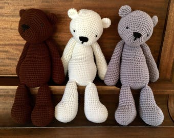 crochet baby teddy