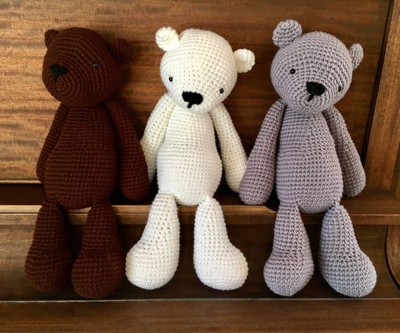crochet baby teddy