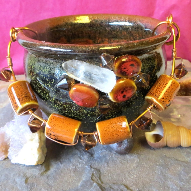 Cauldron witchcraft wicca incense burner Pagan art Etsy