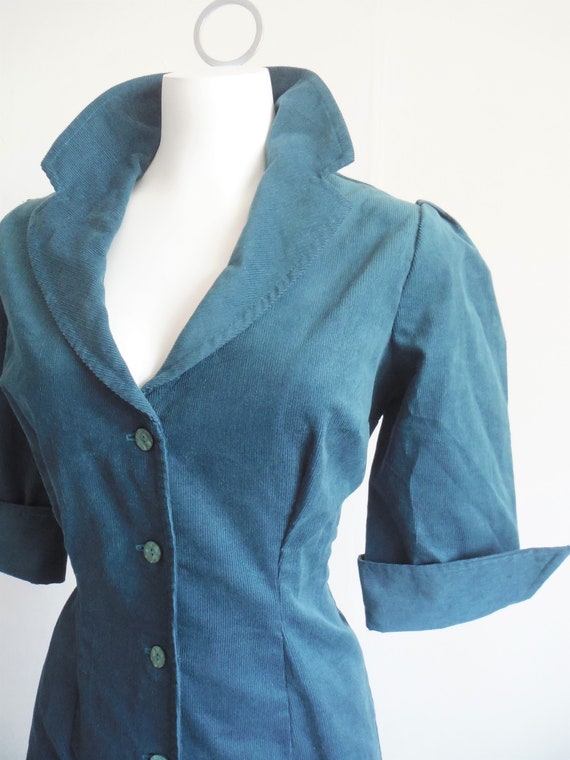 Dark Green Corduroy Jacket