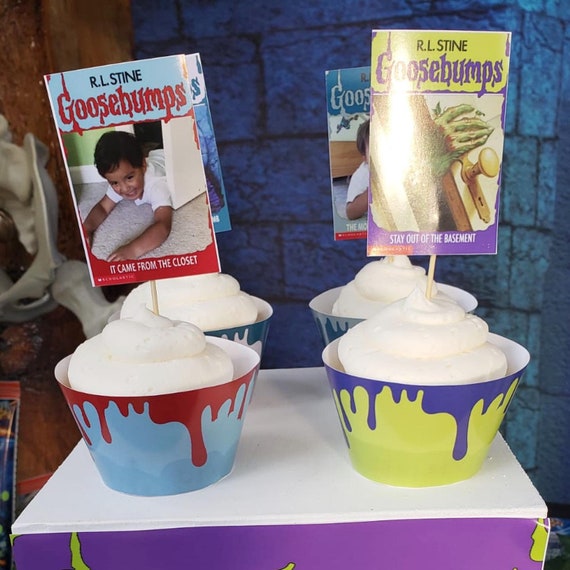 Goosebumps Cupcake Wrappers Goosebumps Cupcake Toppers - Etsy Australia