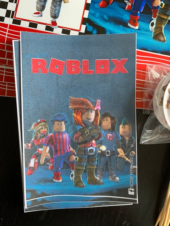 Roblox Capri Sun Label for a Birthday Party, Personalized Unique Party Favor, Affordable Favor Idea, Koolaid Jammers Label, Juice Pouch, Il_570xn