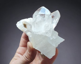 Top Quality Brazilian Quartz Crystal Specimens, AAA clarity and color.