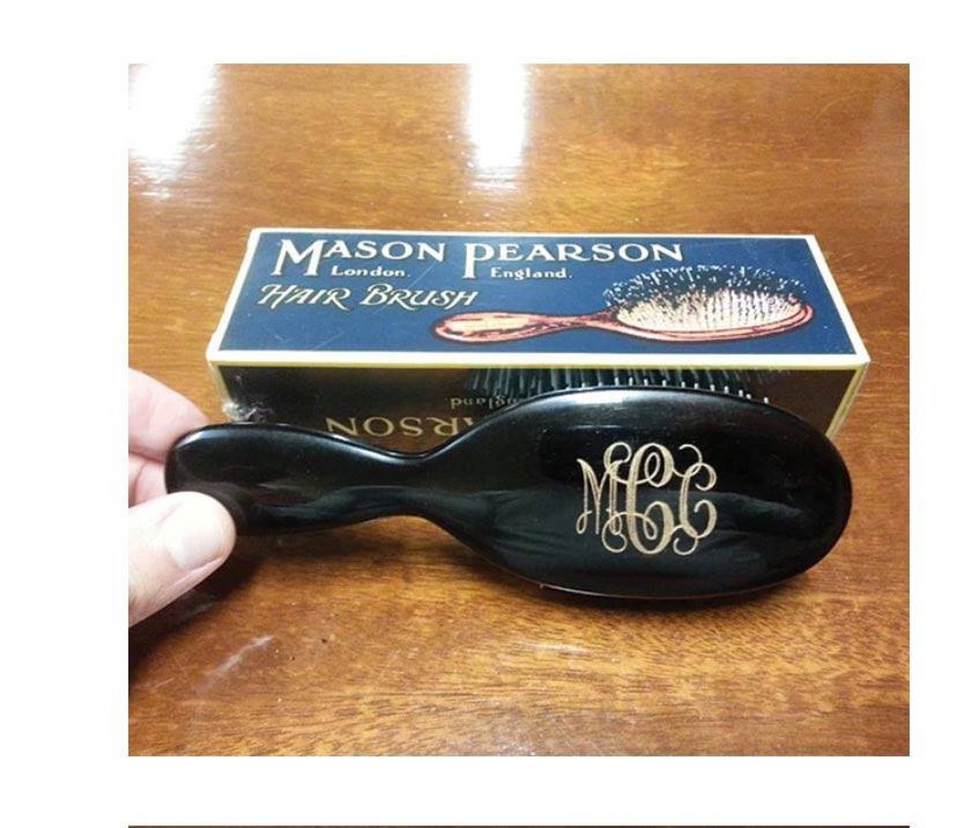 Mason Pearson Handy Pure Boar Bristle Hairbrush - Dark Ruby - Etsy