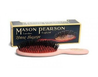 Mason Pearson Child Pocket Hairbrush Pink - Pure Boar Bristle - Etsy