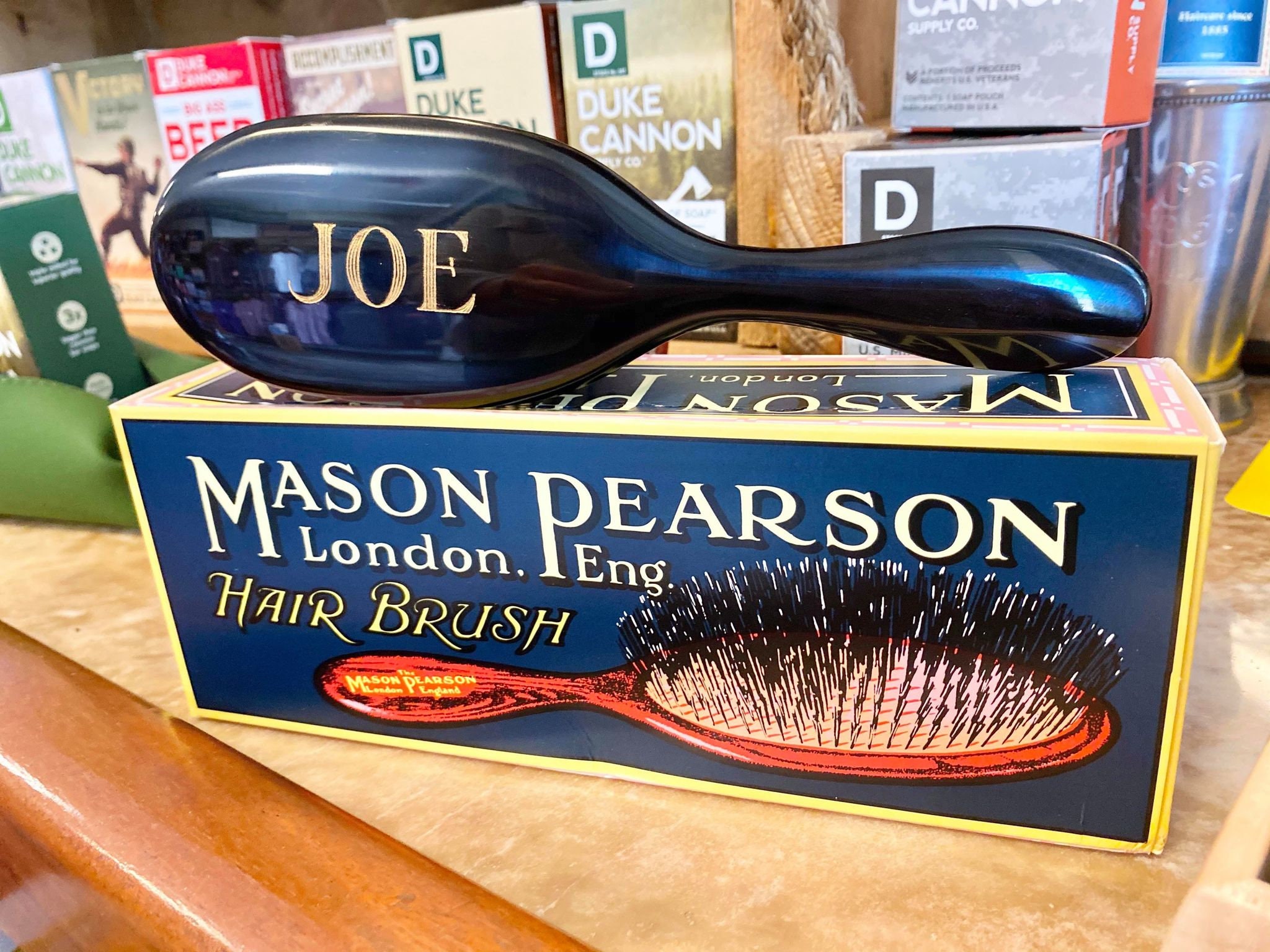 Mason Pearson Handy Pure Boar Bristle Hairbrush - Dark Ruby - Etsy
