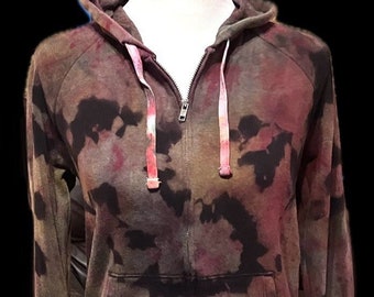 Tie Dyed Lightweight Hoodie. Medium