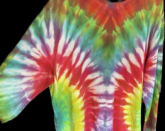 Tie Dyed Long Sleeve Tshirt. 3XL