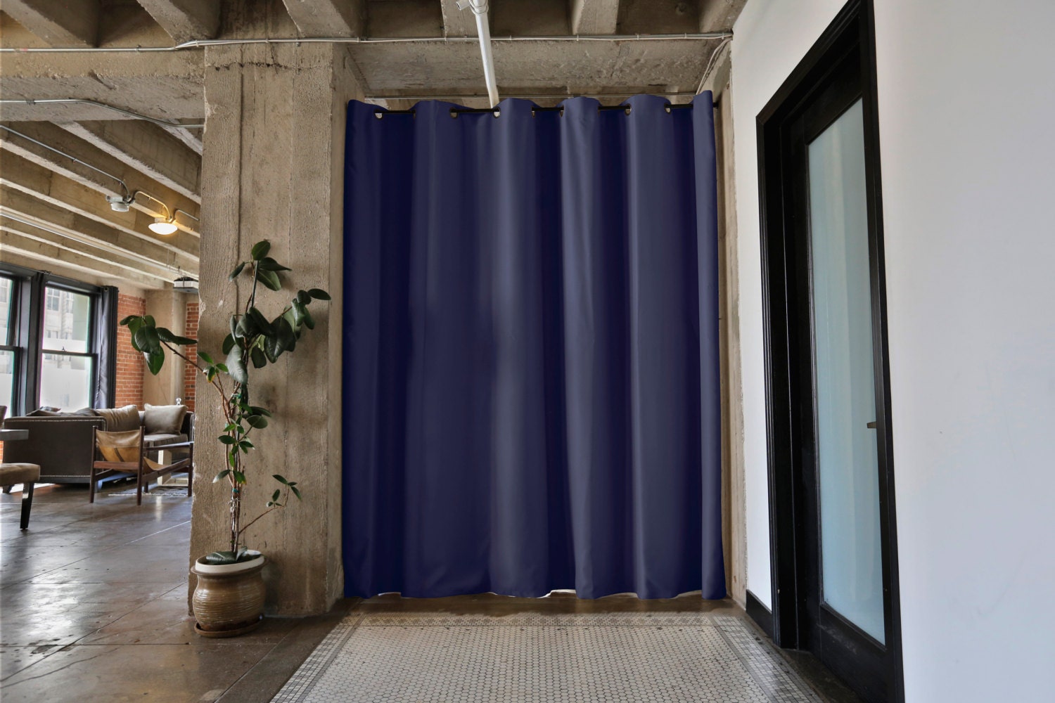 Premium Heavyweight Tension Rod Room Divider Kits For Rooms Etsy