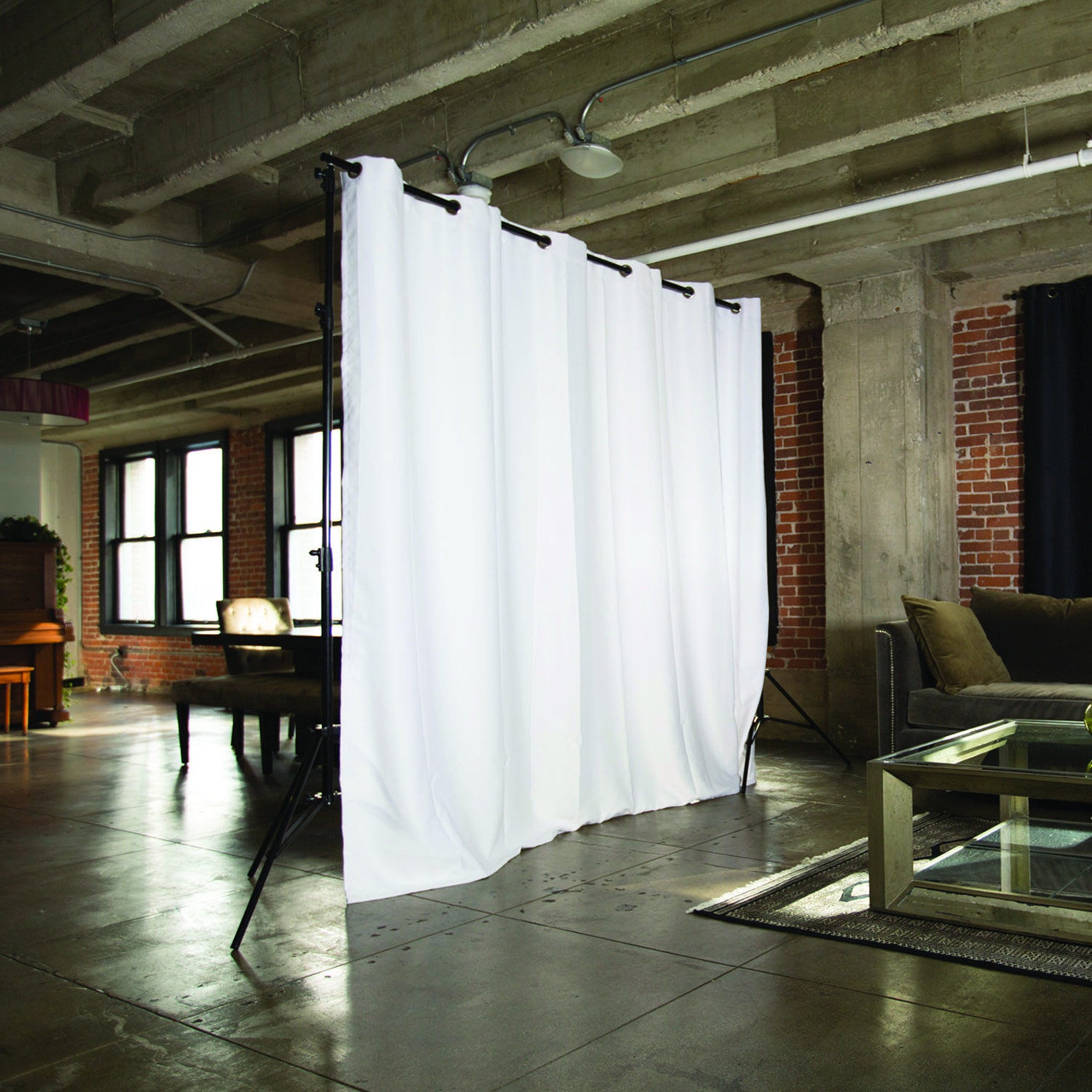 Premium Heavyweight Room Divider Curtains 8ft 9ft Tall x Etsy