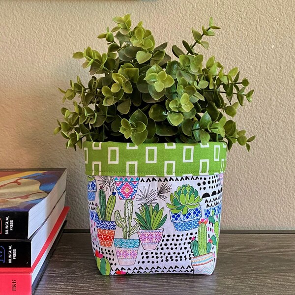 Fabric Storage Bin Etsy