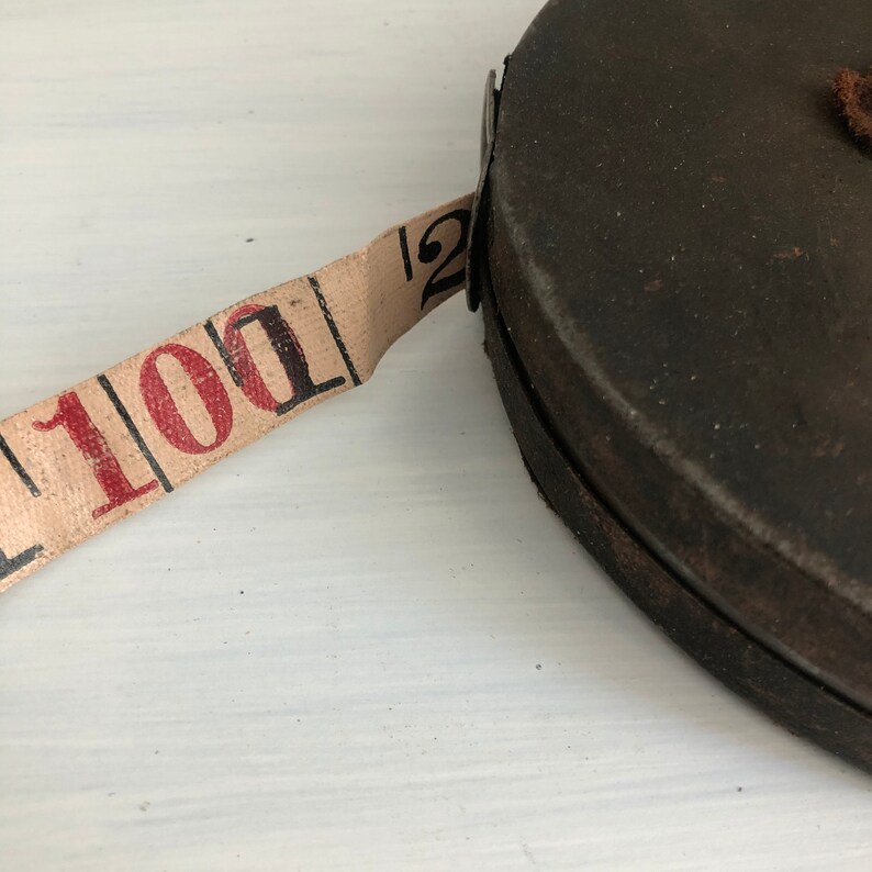 Vintage Wind up Tape Measure Made in the USA Rustic Etsy Australia