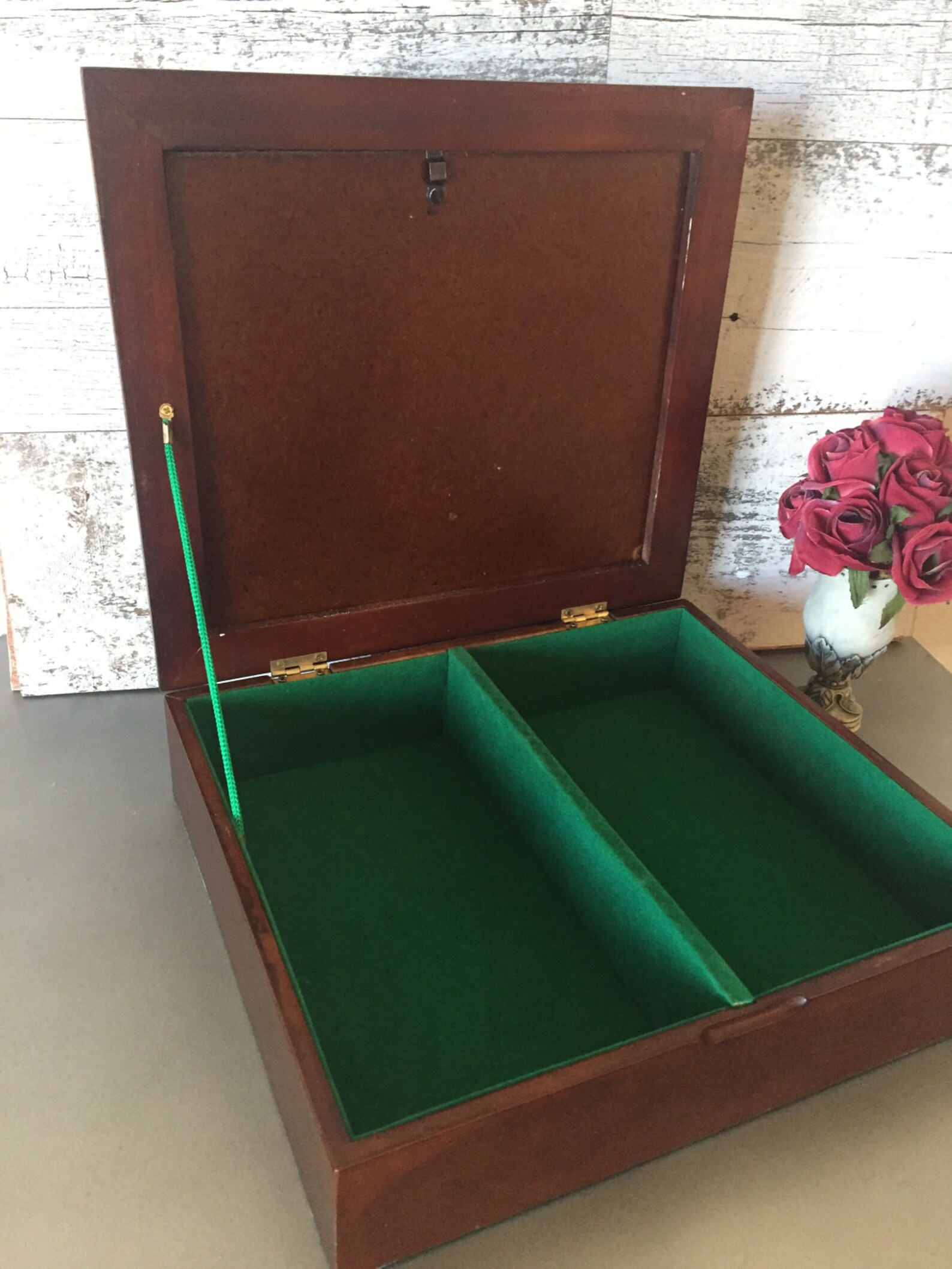 Wood Jewelry Box Photo Collage Jewelry Box Vintage Jewelry Etsy