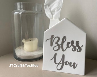 Decorative house tissue box