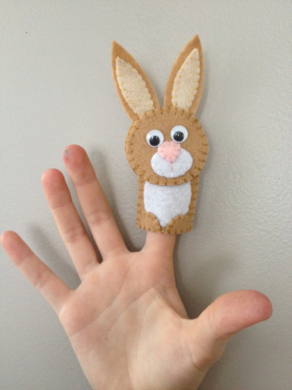 One finger store puppet