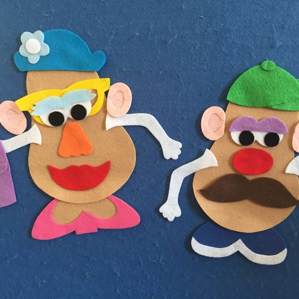 Potato Heads Felt Board Set