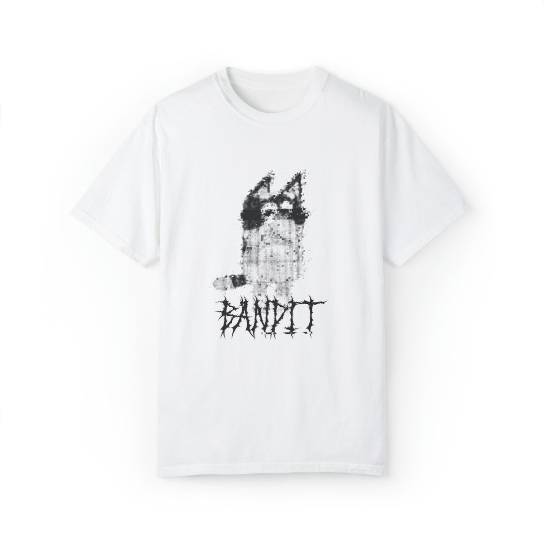 Bandit Adult T Shirt Metal Blue Dog Shirt Blue Heeler Lovers Etsy