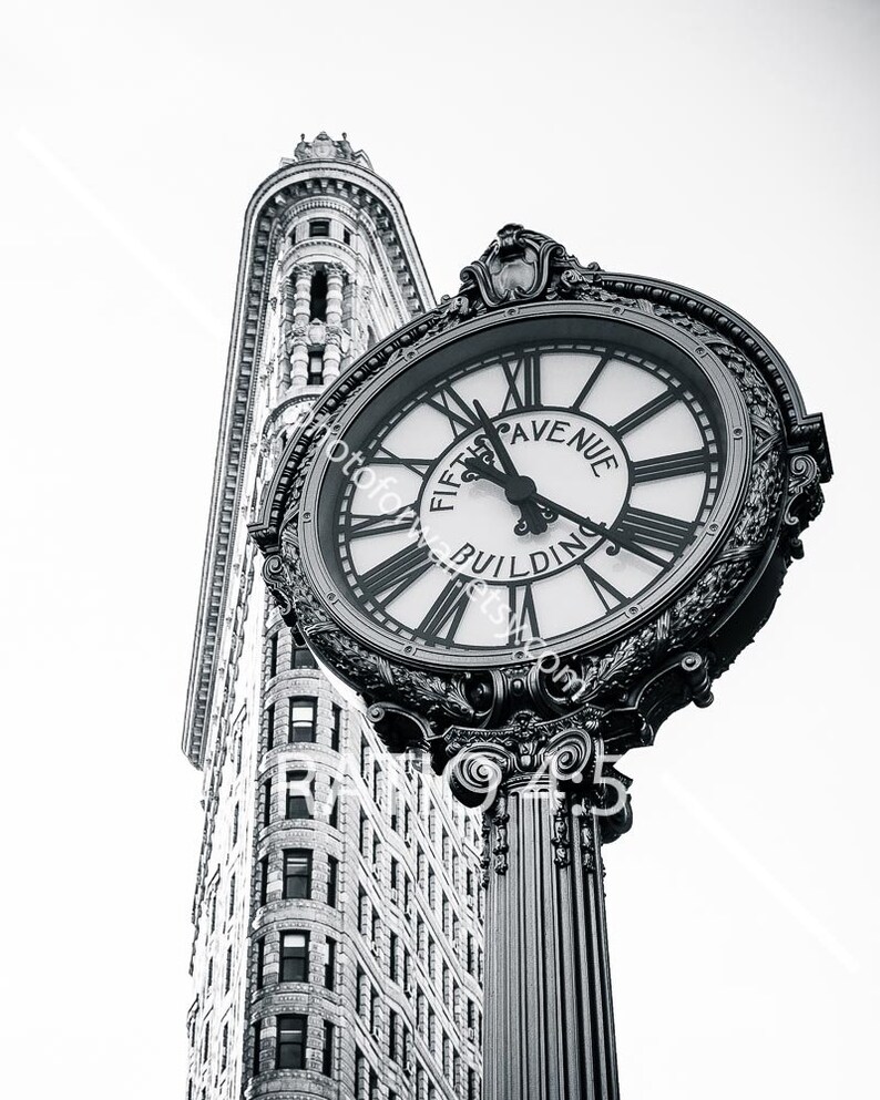 New York wall art travel decor black and white art print Etsy