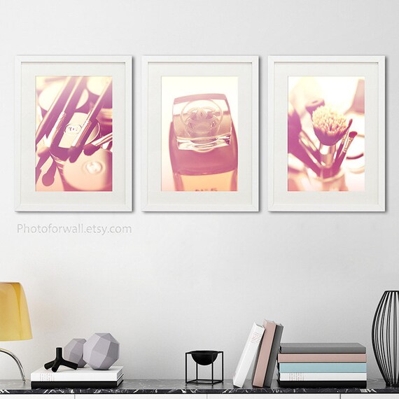 Chanel Wall Decor Chanel Bathroom Set Bathroom Art Chanel Etsy