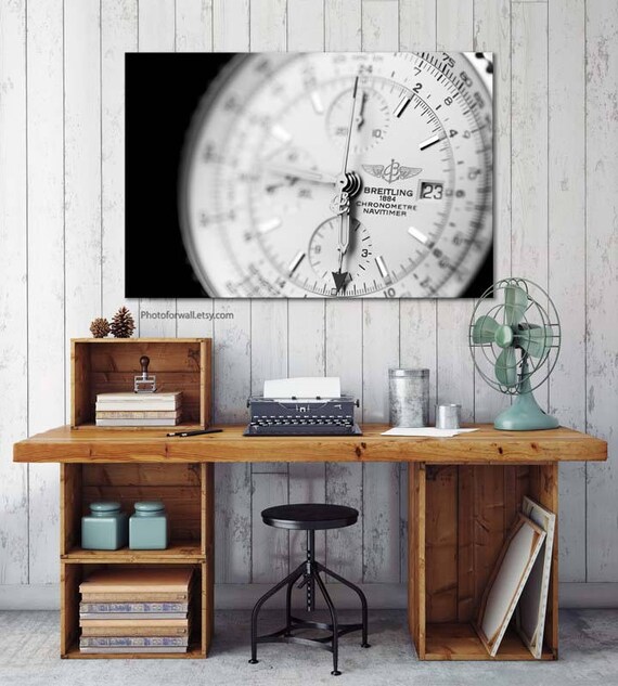 On Canvas Art Breitling Watch Navitimer Wall Office - Breitling Navitimer Wall Clock On Canvas Art Breitling Watch Navitimer Wall Office - Breitling Navitimer Wall Clock