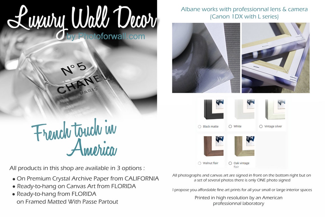 Chanel Bathroom set pastel blue pink decor makeup Chanel Etsy