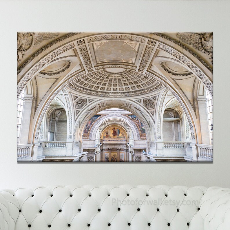 Pantheon Large wall art Paris photography Paris bedroom Etsy