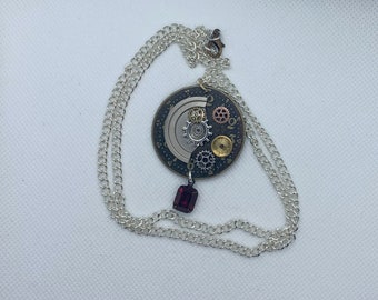 Vintage Style Time Piece Necklace