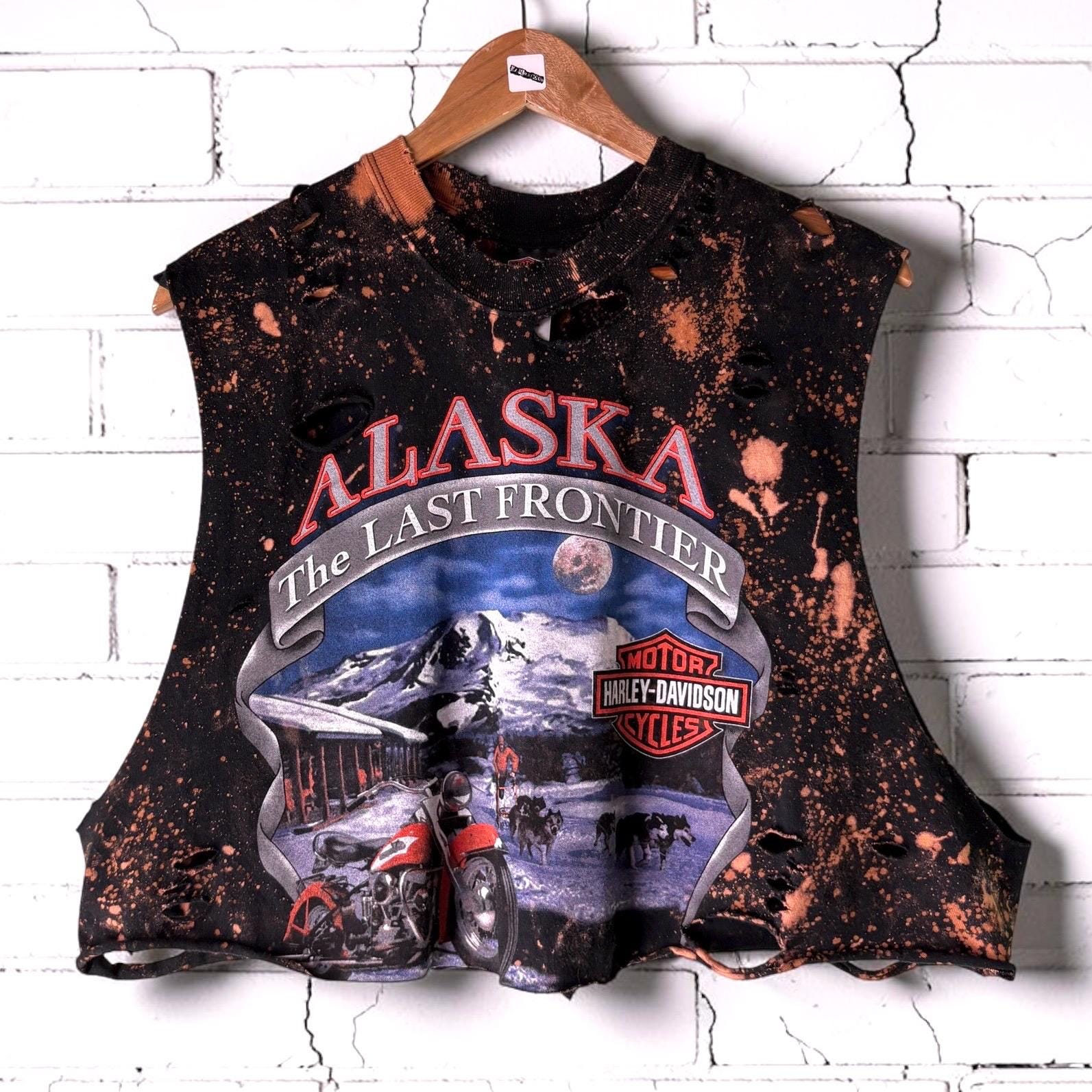 Harley davidson alaska tshirt - Etsy 日本