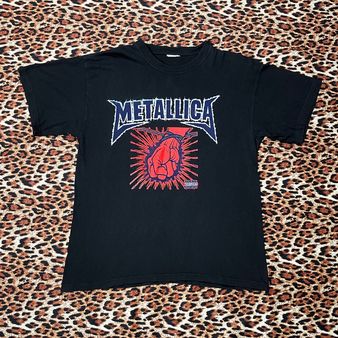 Metallica St Anger T-shirt Size Medium Heavy Metal Band Shirt | Etsy