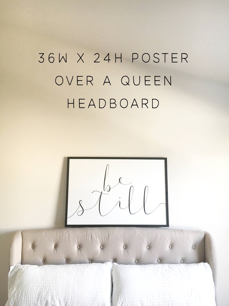 BE STILL PRINTABLE Wall Art Bedroom Decor Printable Posters Etsy