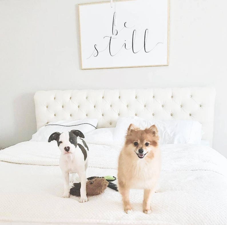 BE STILL PRINTABLE Wall Art Wall Decor Above Bed Poster Set Etsy
