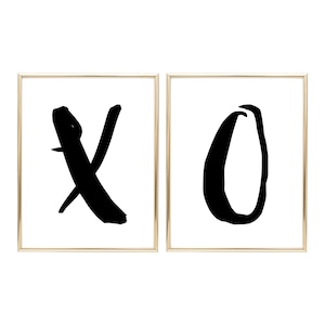 YOU PRINT 印刷可能なウォールアート - 16x20 Jpegs - X O - ホームデコレーション、子供部屋デコレーション、寝室デコレーション、子供部屋デコレーション