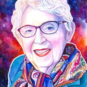 Perdita della madre REGALO commemorativo PERSONALIZZATO MADRE acquerello RITRATTO pittura perdita della mamma in memoria della mamma Regalo di simpatia per figlio per figlia