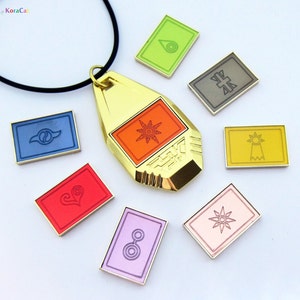 Magnetic Tag - 8 Removable Crests (Complete Set)