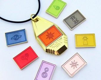 Magnetic Tag - 8 Removable Crests (Complete Set)